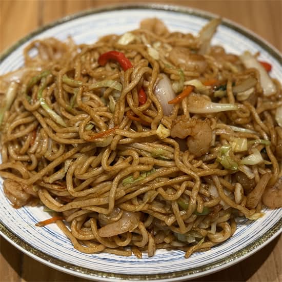 虾炒面 Shrimp Chow Mein